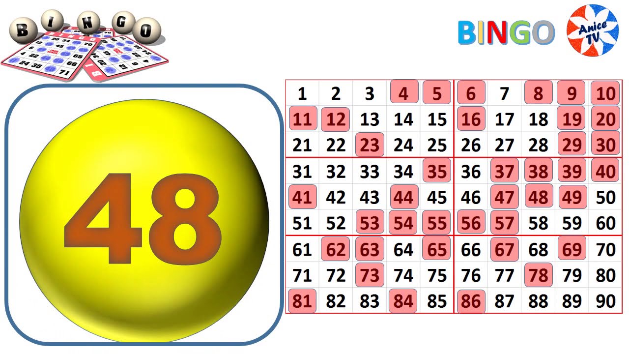 90-Ball — Bingo Caller — Игра №1, новая