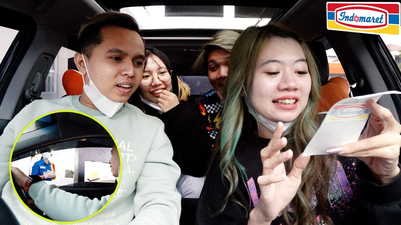 NO CUT NO EDIT NYOBAIN DRIVE THRU INDOMARET!! COBAIN SEMUA MENU!!