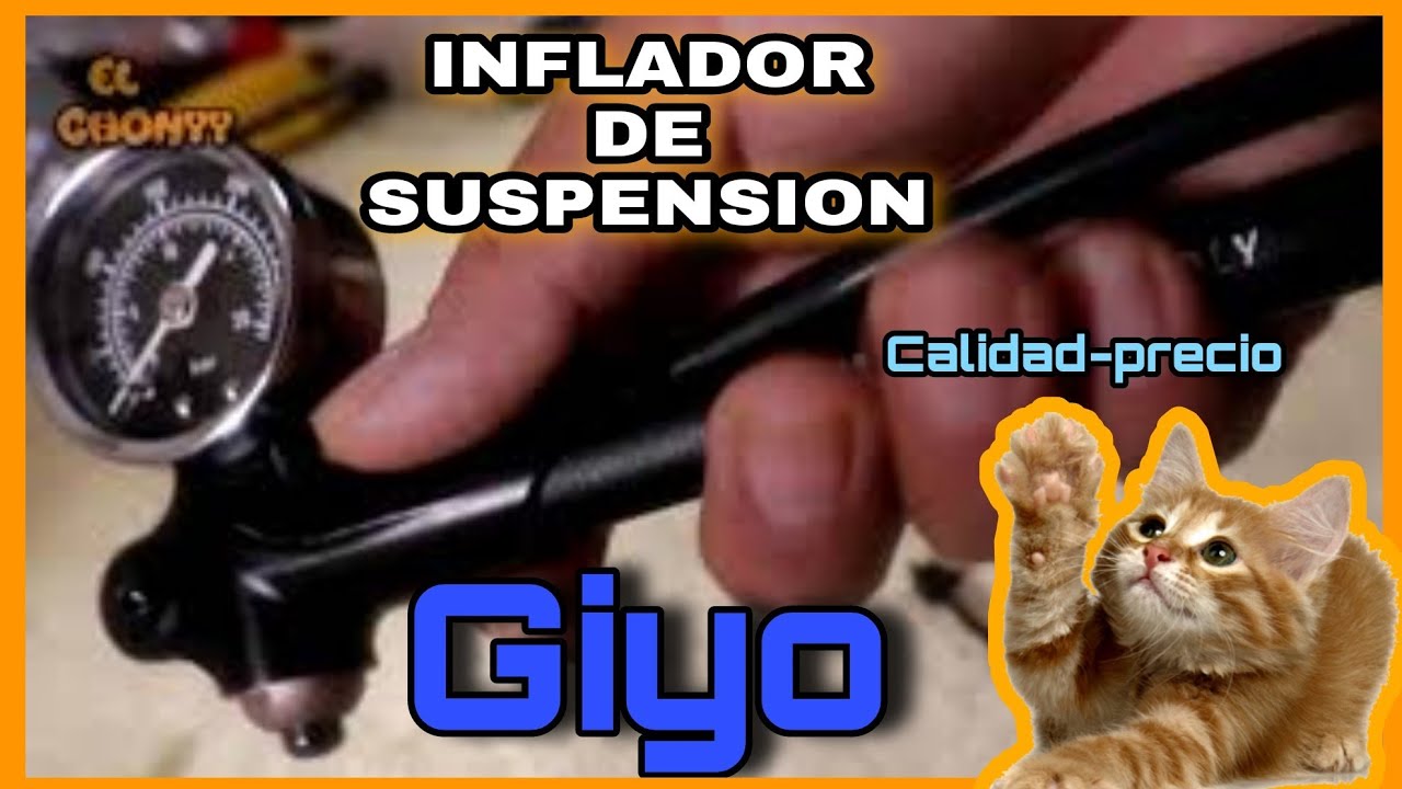 INFLADOR DE SUSPÉNSION GIYO/ ALIEXPRESS