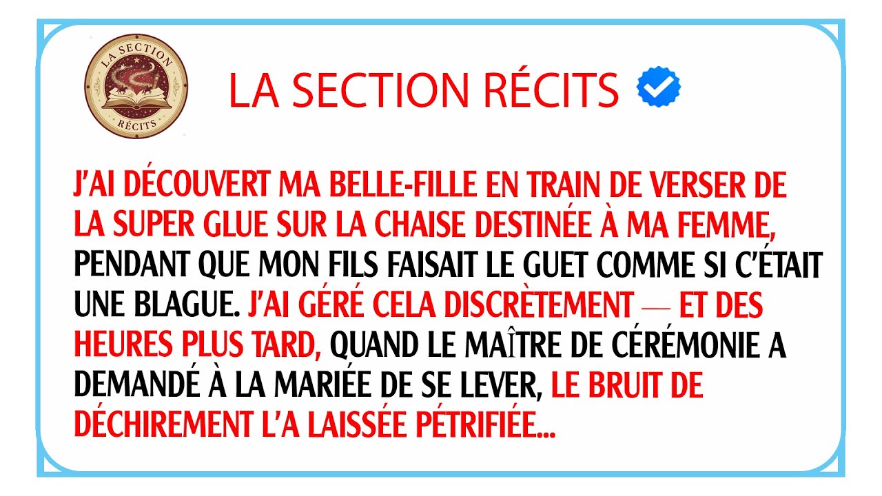 Elle voulait humilier ma femme à son mariage, mais elle s'est piégée par son propre plan cruel.