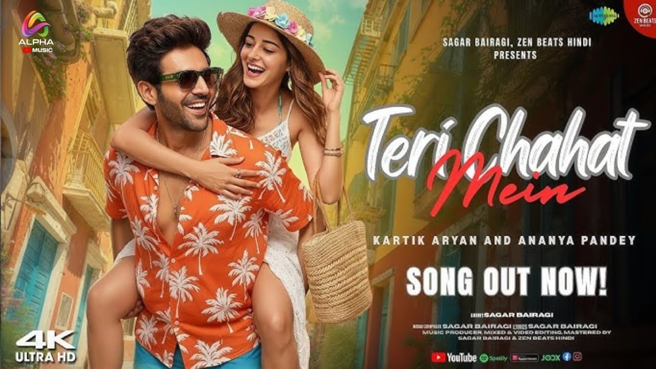 #song Teri Chahat Mein | Hindi song | Sham Dhale Tanha Sa Man | Alpha Music | New Audio Songs 
