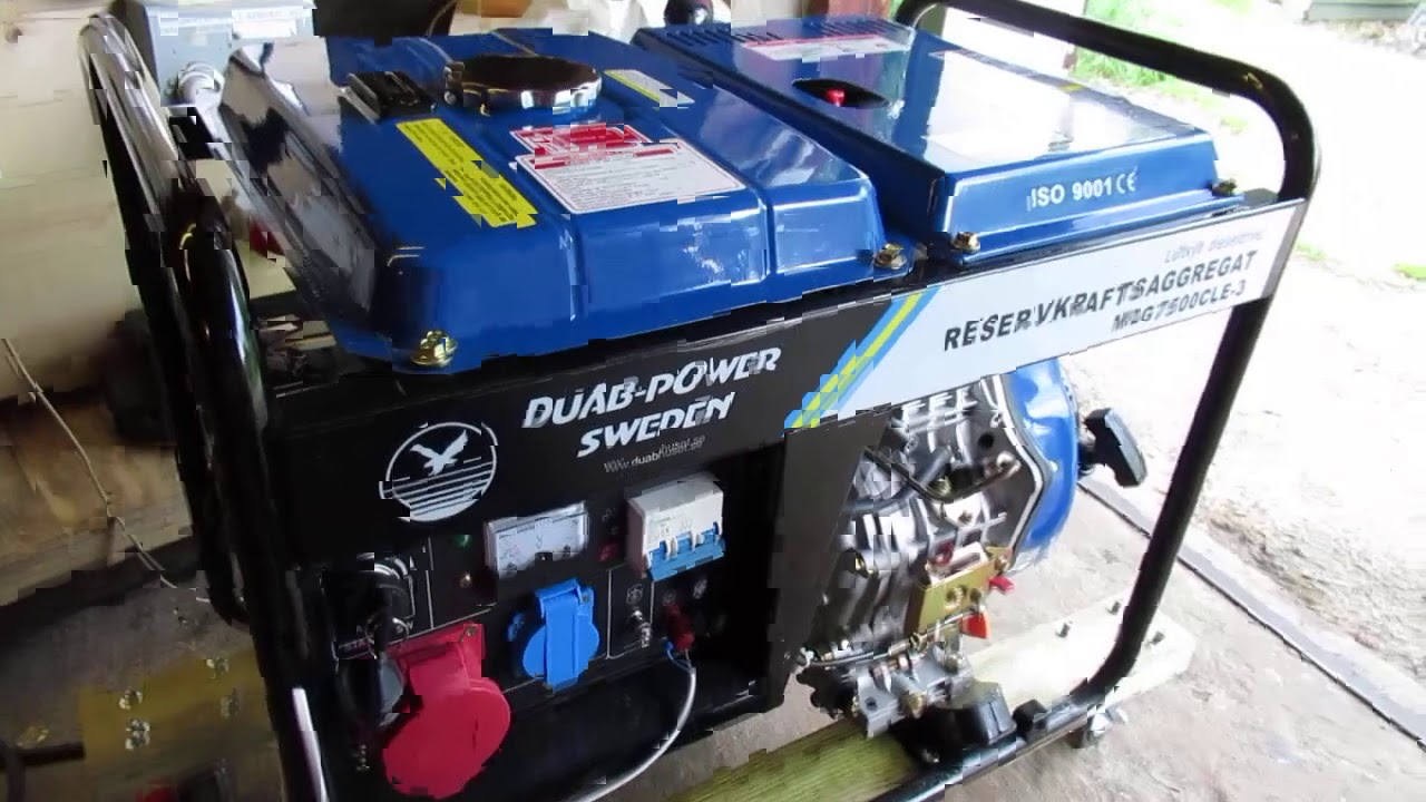 Elverk 6000 Watt  Review trefas