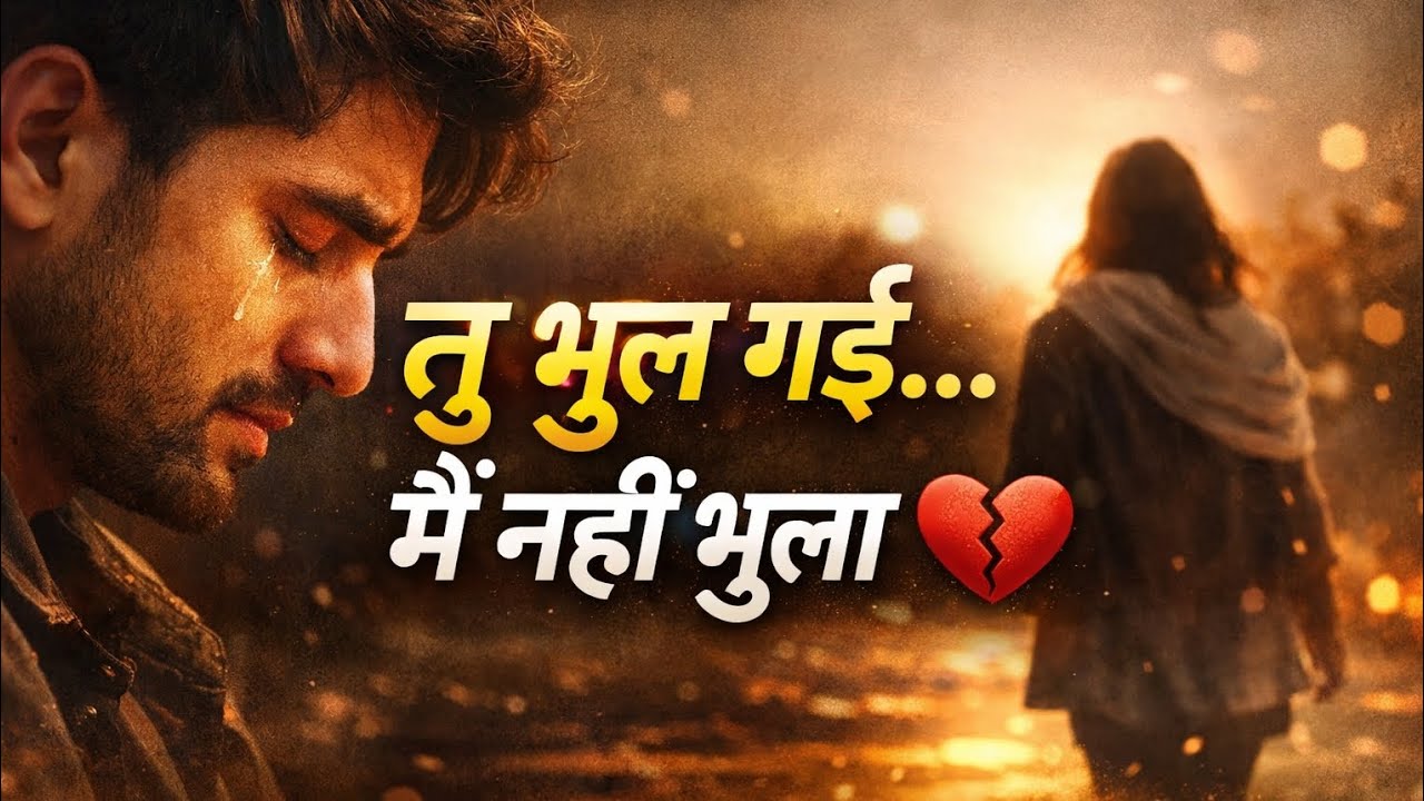तू भूल गई… मैं नहीं भूला 💔 | Heart Touching Sad Song | New Hindi Sad Song 2026 #song 