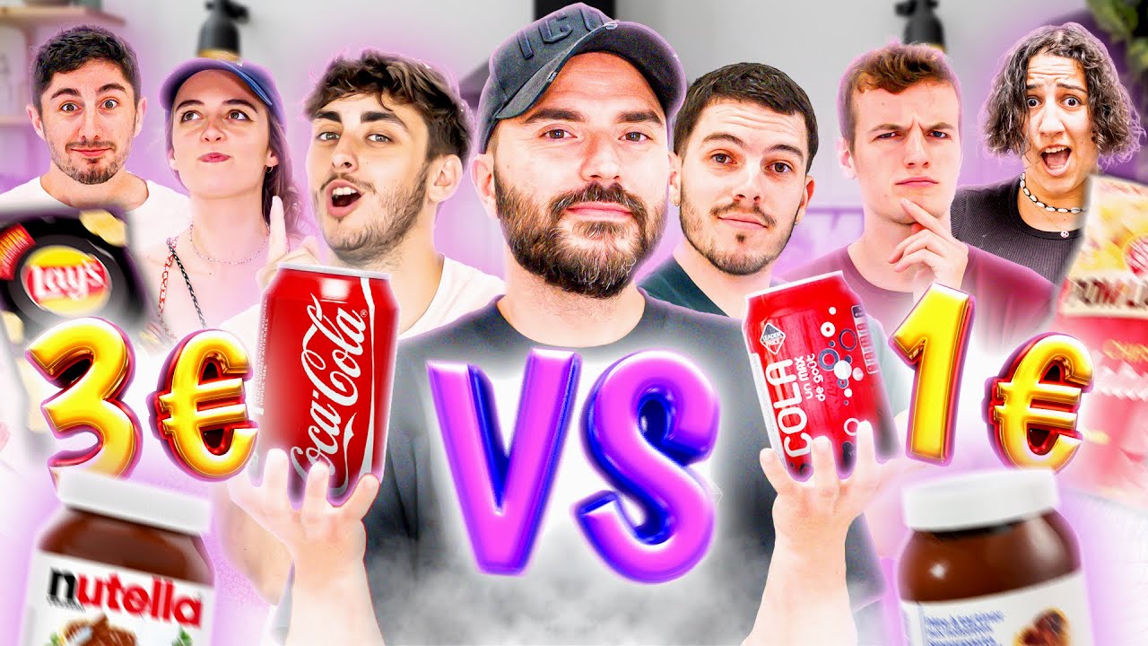 MARQUE VS SOUS-MARQUE : le premier qui trouve les 10 produits de marque gagne