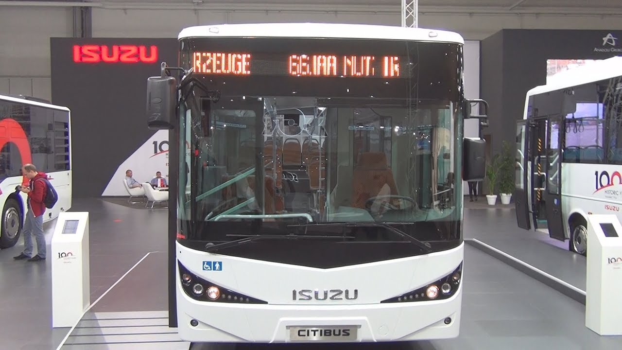 Isuzu Citibus Cummins ISB4.5E6 210B Bus (2017) Exterior and Interior