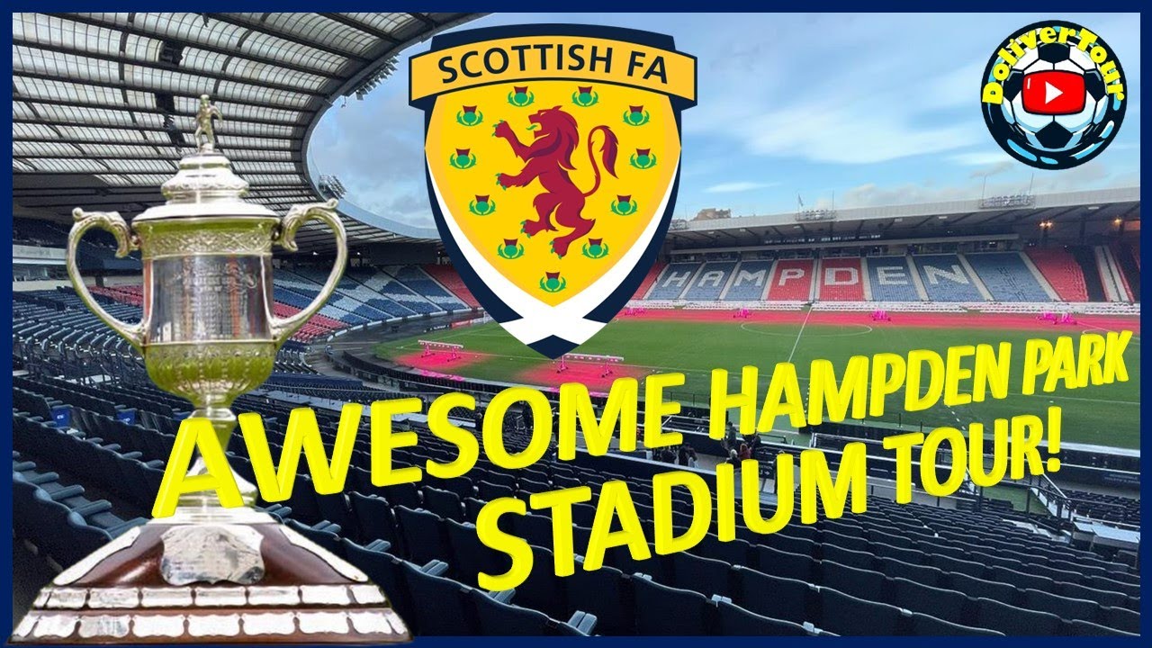 HAMPDEN PARK STADIUM TOUR | GLASGOW - AWESOME STADIUM TOUR & SCOTTISH FOOTBALL MUSEUM!