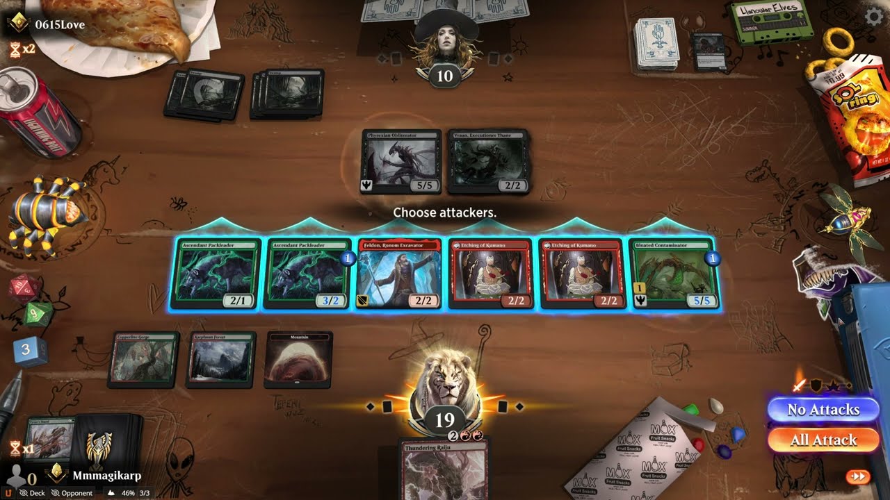 😡🤢 Gruul vs Monoblack | MTG Arena | Standard (Test upload)