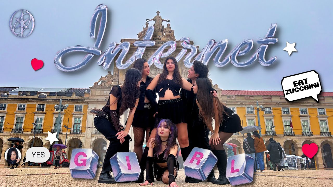 [DANCE IN PUBLIC | ONE TAKE] KATSEYE (캣츠아이) - 'Internet Girl' | Dance Cover by HEART GUN Portugal