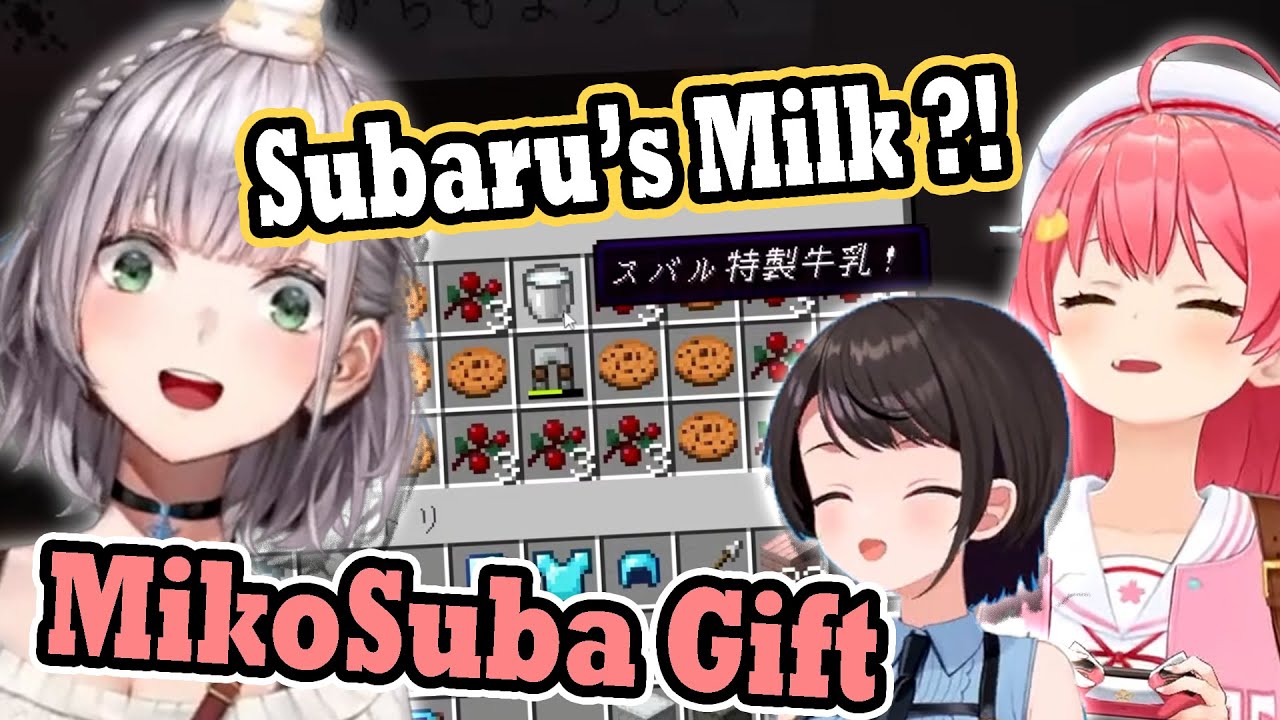 Miko & Subaru Surprise Noel with a ‘SPECIAL’ Gift for Her 2 Million Subs and Got her Peaked 🎁😂