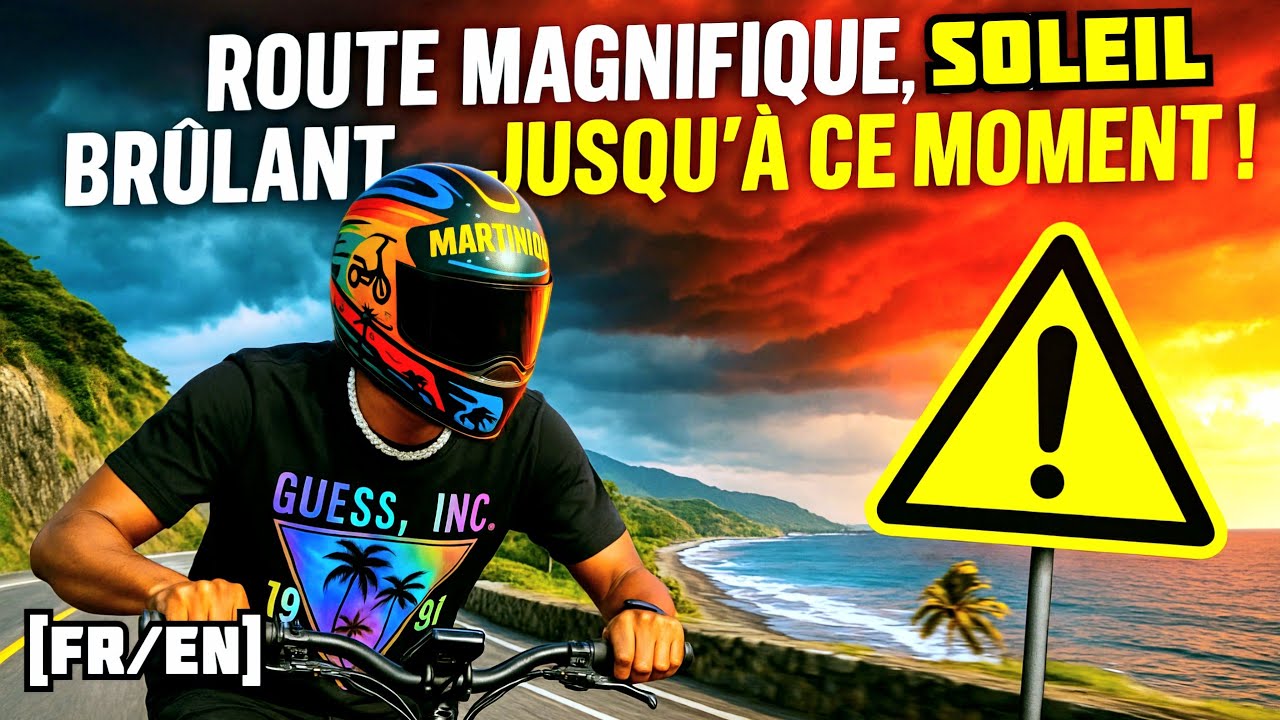 Quand tout part en vrille pendant notre ride de Fort-de-France au Carbet ! On a Perdu un Rider !