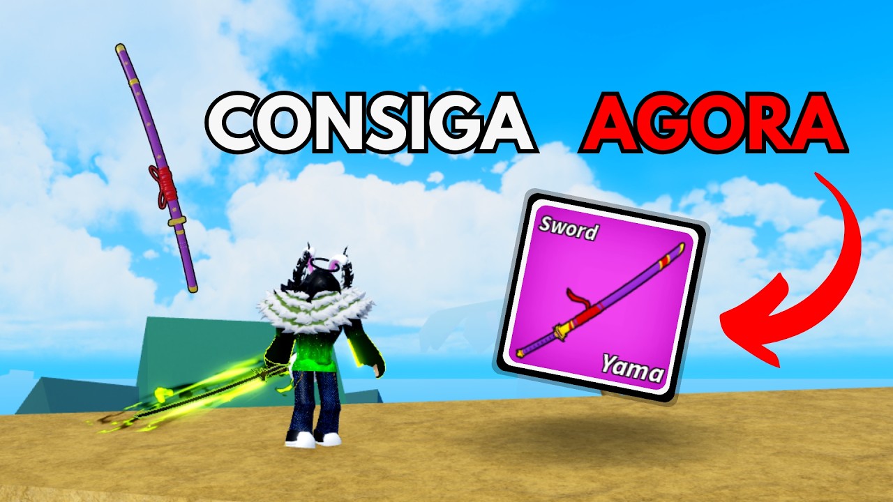 COMO CONSEGUIR A ESPADA YAMA SUPER RAPIDO no Blox Fruits