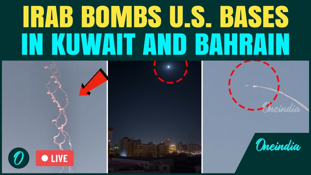 Iran BOMBS Kuwait, Bahrain LIVE | U.S Bases POUNDED By Iranian Missiles, Drones | IRGC Revenge