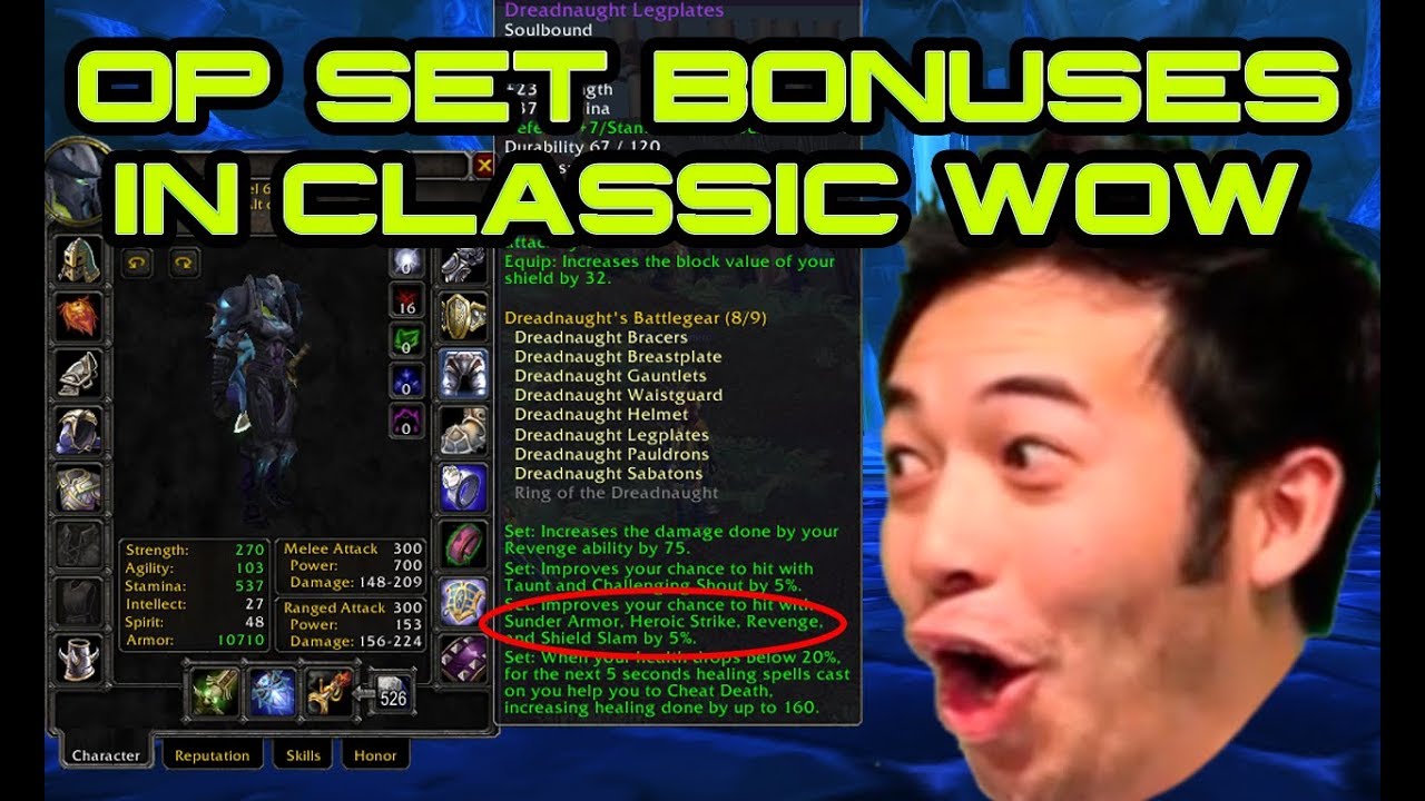 The Most OP Set Bonuses in Classic WoW!