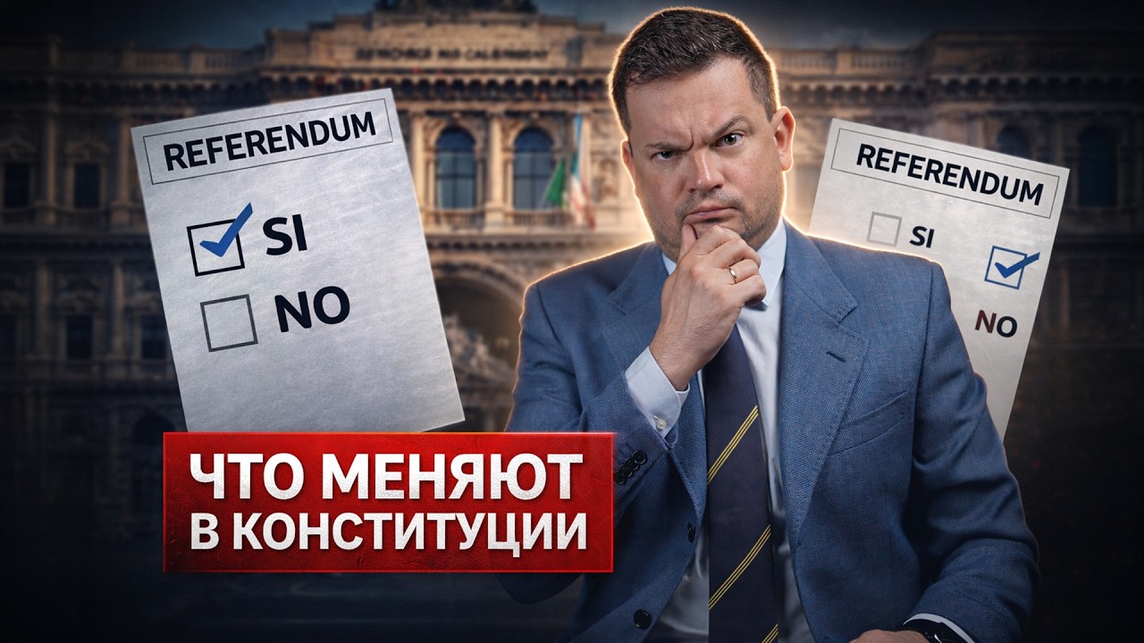 Этот референдум может изменить Италию. Объясняю простыми словами