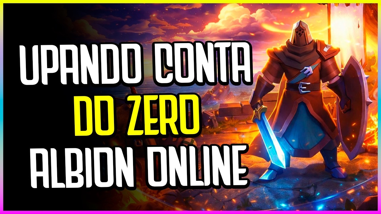 LIVE ON -  UPANDO CONTA DO ZERO NO ALBIONZADA