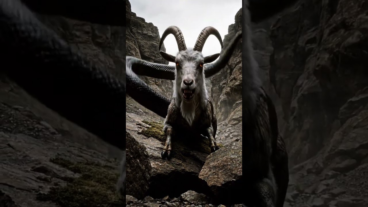 Would you pet this Goat Snake?
