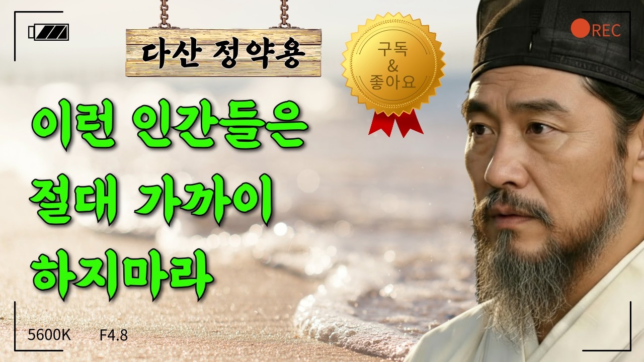 정약용. 이런 사람 곁에 두면 망한다.ㅣ명언ㅣ오디오북ㅣ낭독ㅣ시니어ㅣ인생조언ㅣ