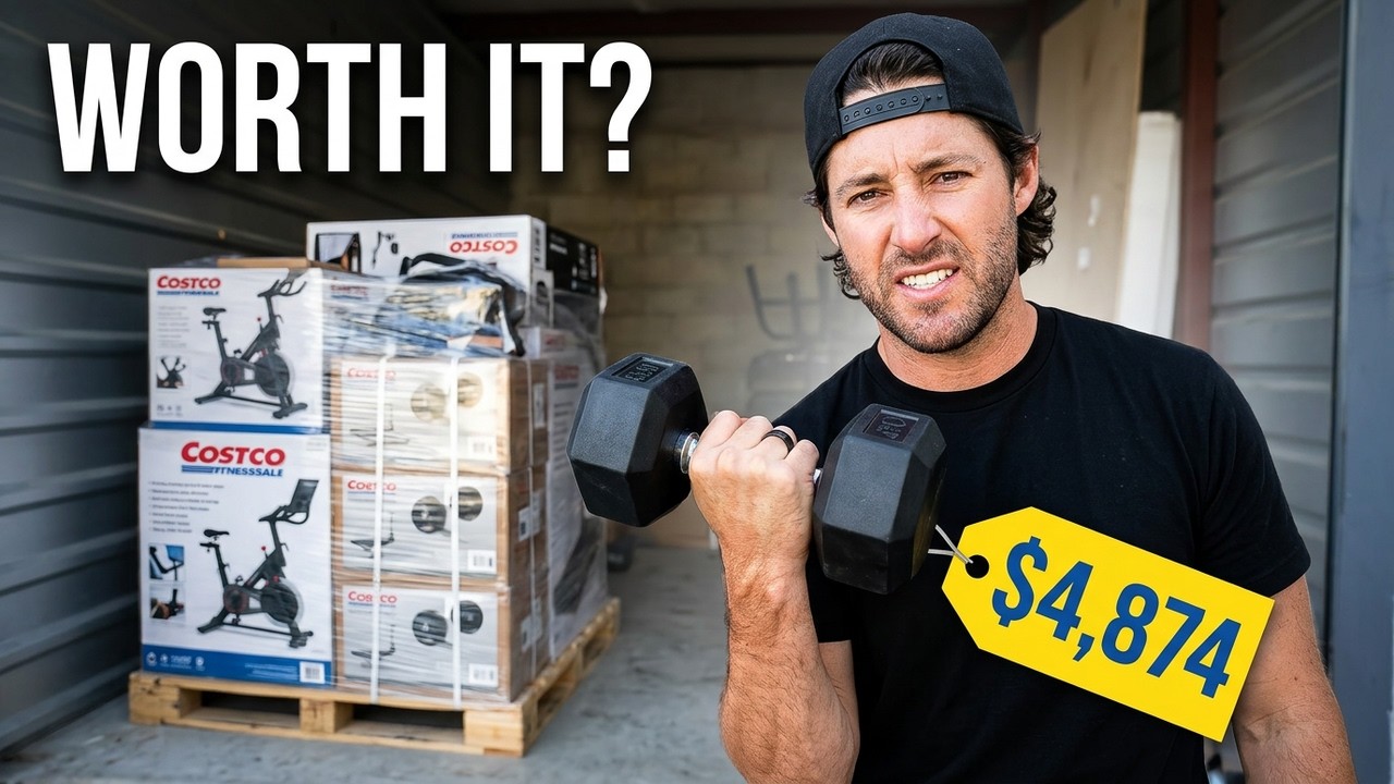 I Spent $4,874 on Costco FITNESS EQUIPMENT Return Pallets (worth it?)