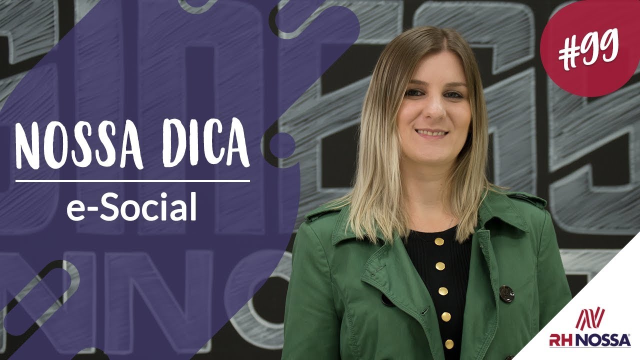 RH NOSSA | O que &eacute; e-Social?
