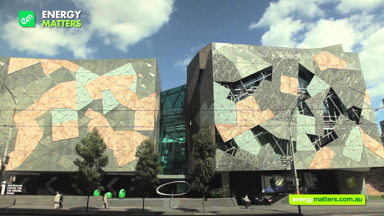 Federation Square Solar Power Installation - Melbourne, Victoria