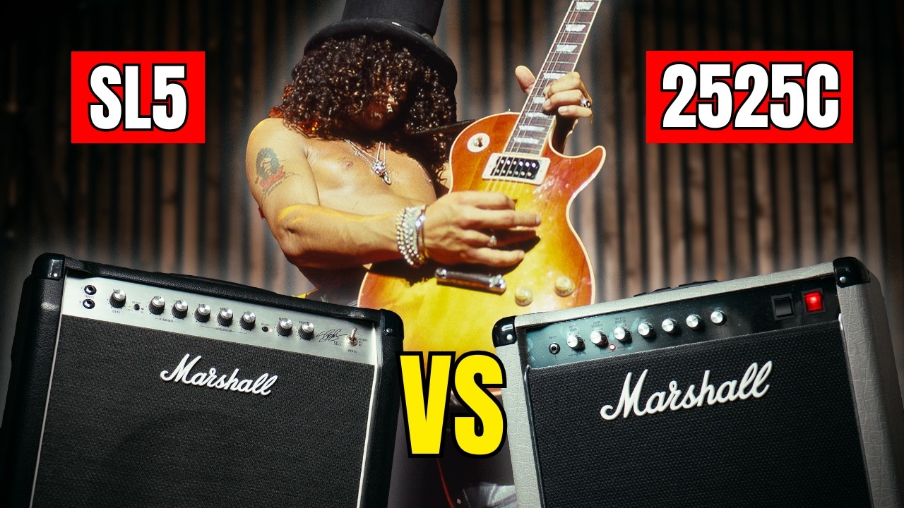 Best Amp for Slash’s Tone? Marshall SL5 vs Studio Jubilee!
