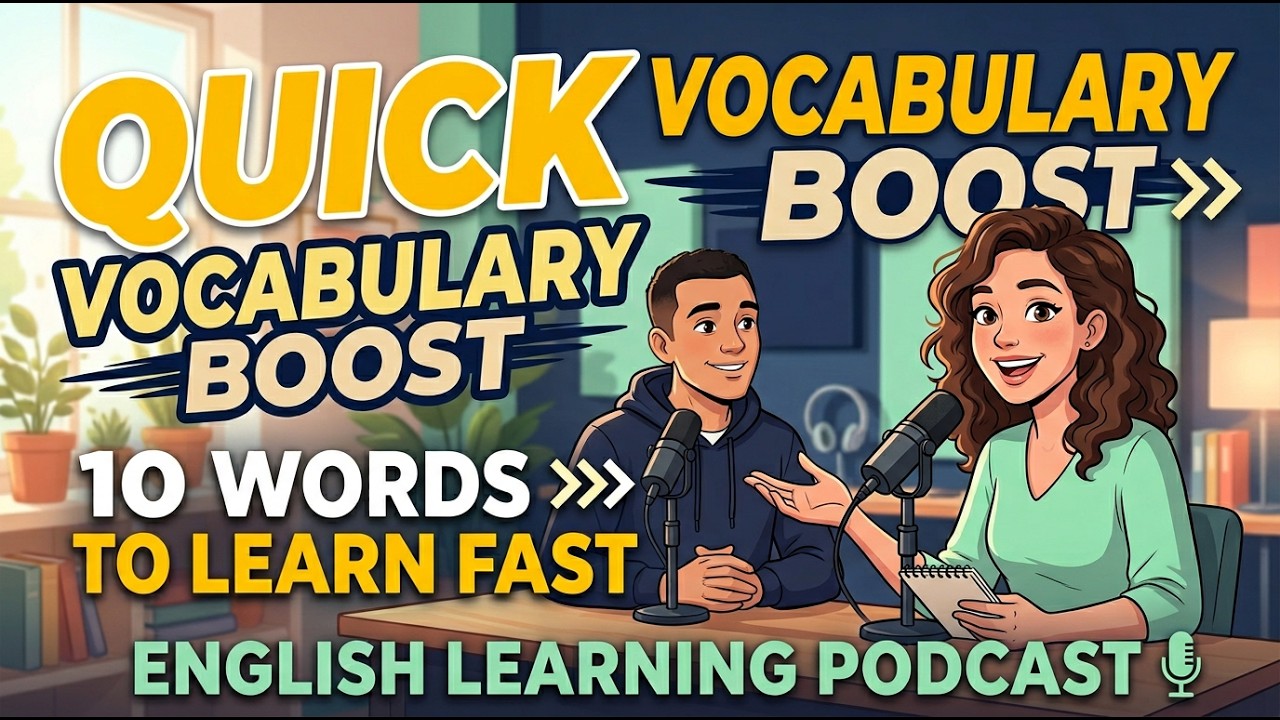 Master 10 Game Changing English Words in Minutes Flat | English Practice | Learn English Podcast