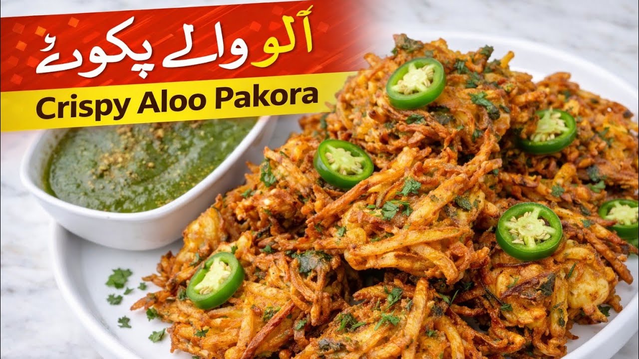 Aloo Walay Pakoray Banain | Crispy & Tasty Pakora Recipe | Easy Ramadan Special