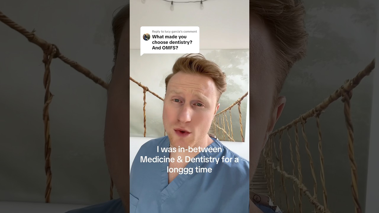 I Chose Dentistry Over Medicine #oralsurgery #dentist #doctorgallagher