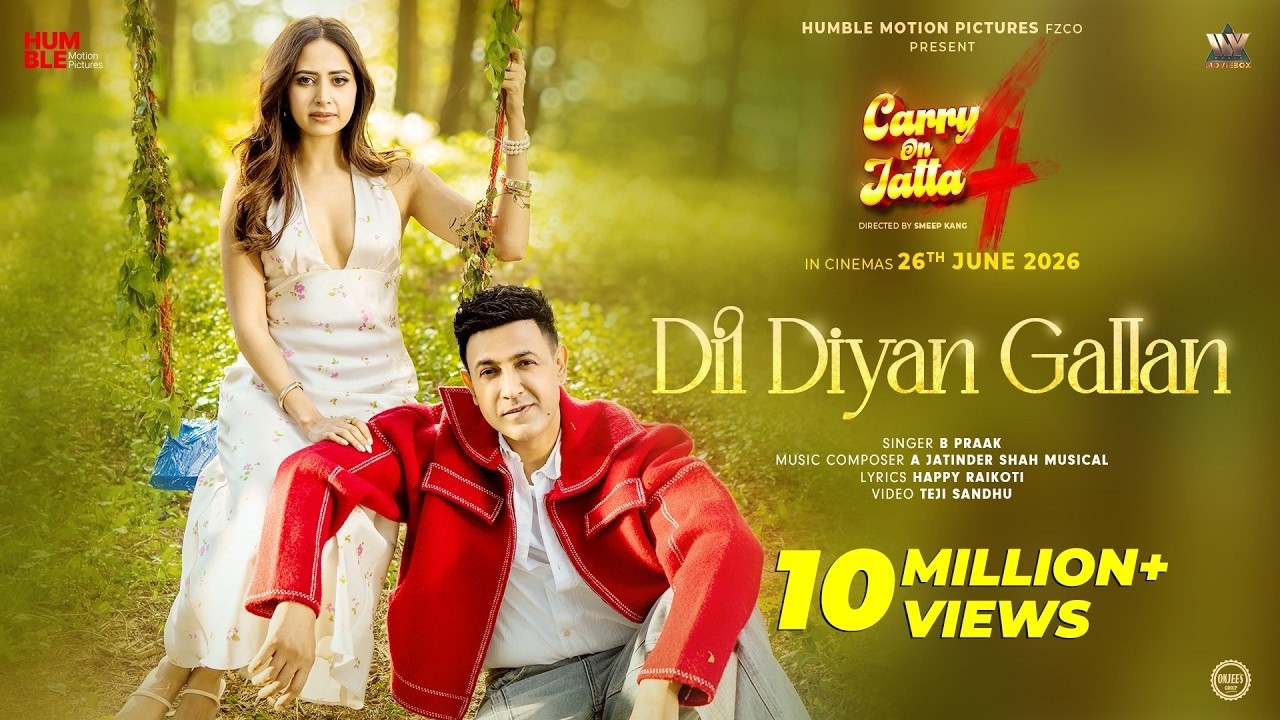 Raatin Karan Dil Diyan Gallan (official Video) B Praak| Gippy Grewal | New Punjabi Songs 2026