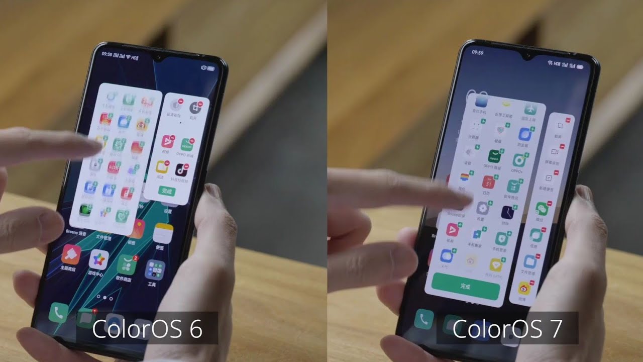 OPPO ColorOS 7 vs ColorOS 6 - Comparison Overview