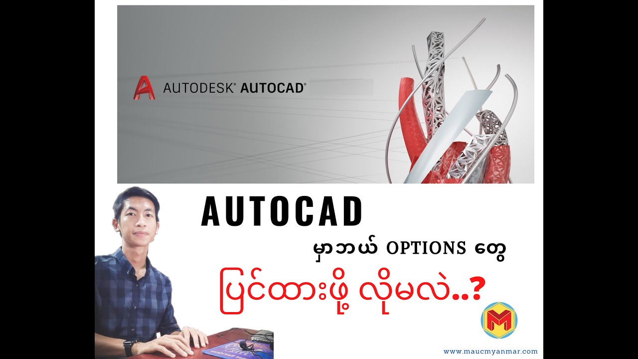 AutoCAD မှာ ဘယ် Opitons တွေ ပြင်ထားဖို့ လိုမလဲ...?