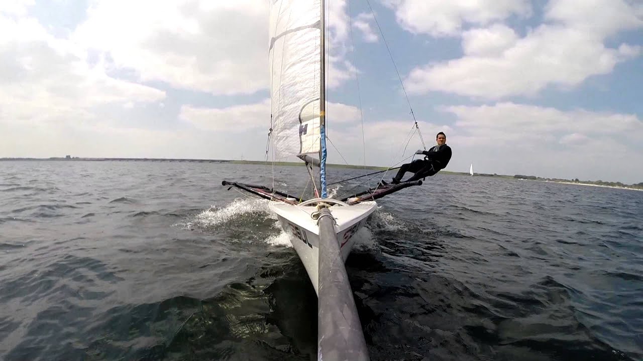 RS700 Dinghy Sailing