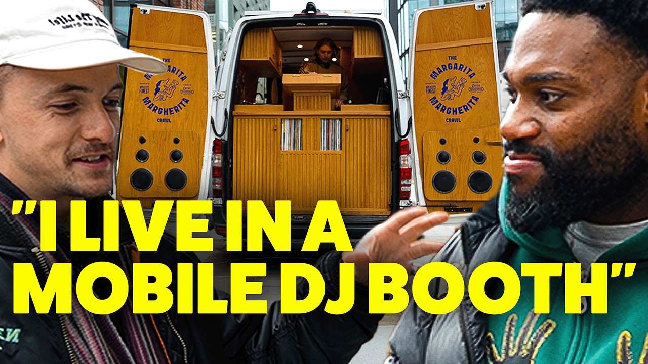 Riding a DJ Booth-Rigged Van To Explore Manchesters Music Scene