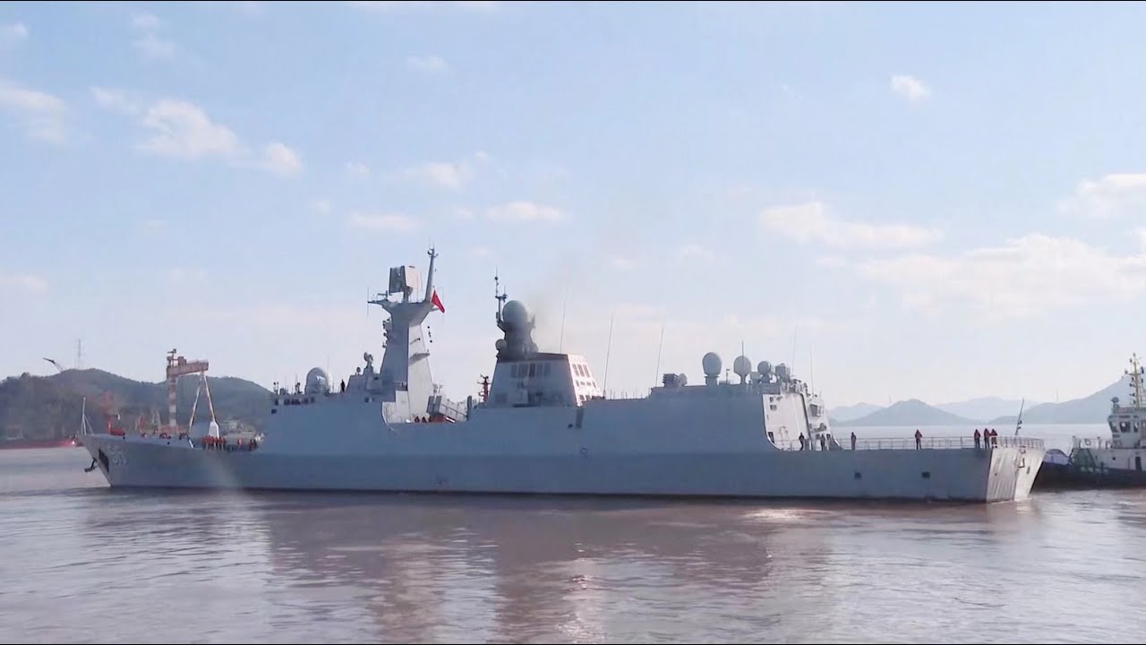 Chinese, Russian fleets assemble for joint naval exercise