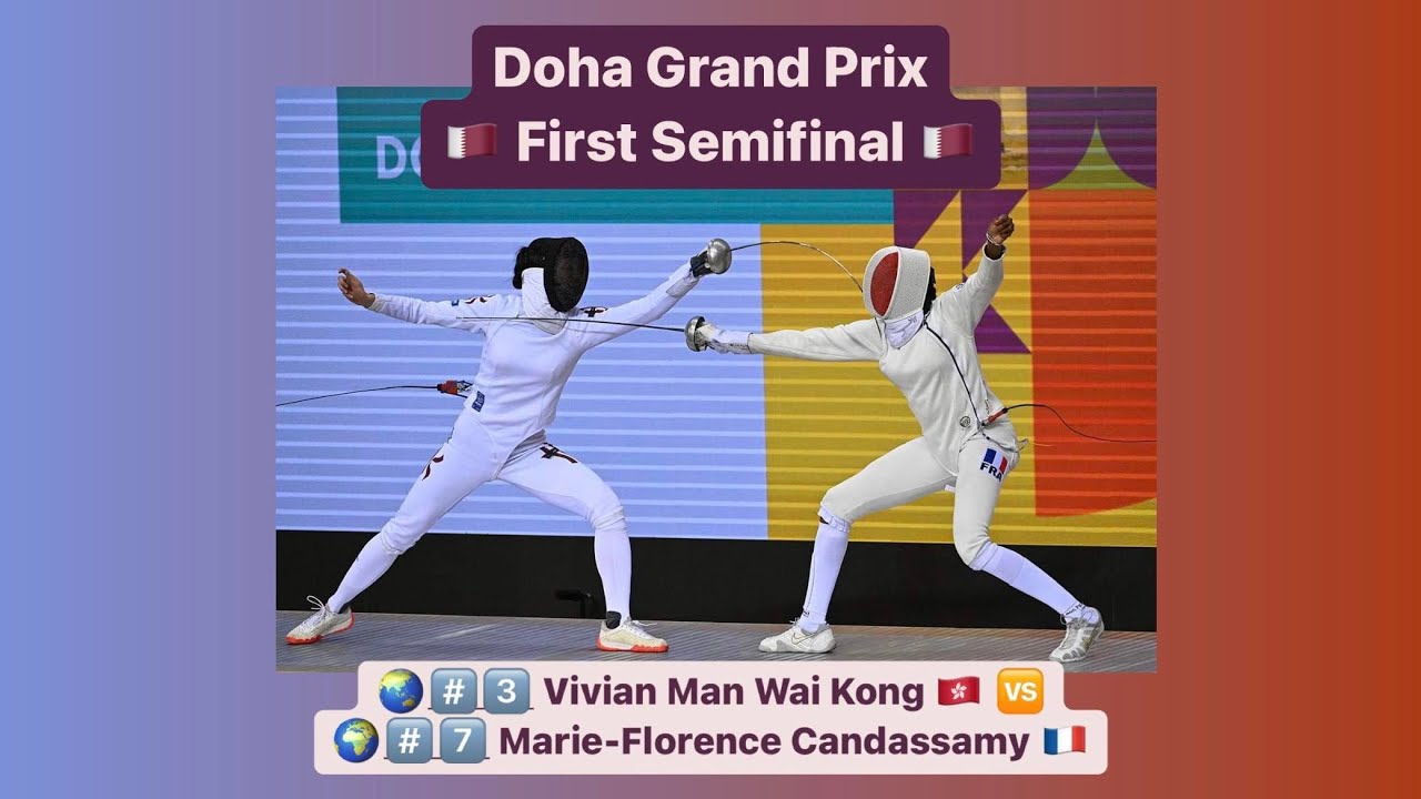 Doha Grand Prix 2023 SWE - L4 - Vivian Man Wai Kong HKG v Maria-Florence Candassamy FRA