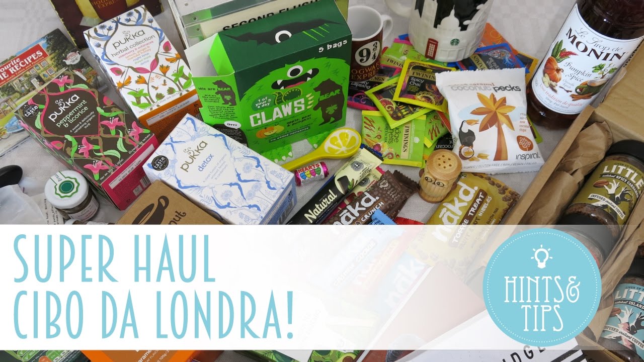 Super Mega Haul da Londra :: Cibo e non solo ... (Feb 2017)
