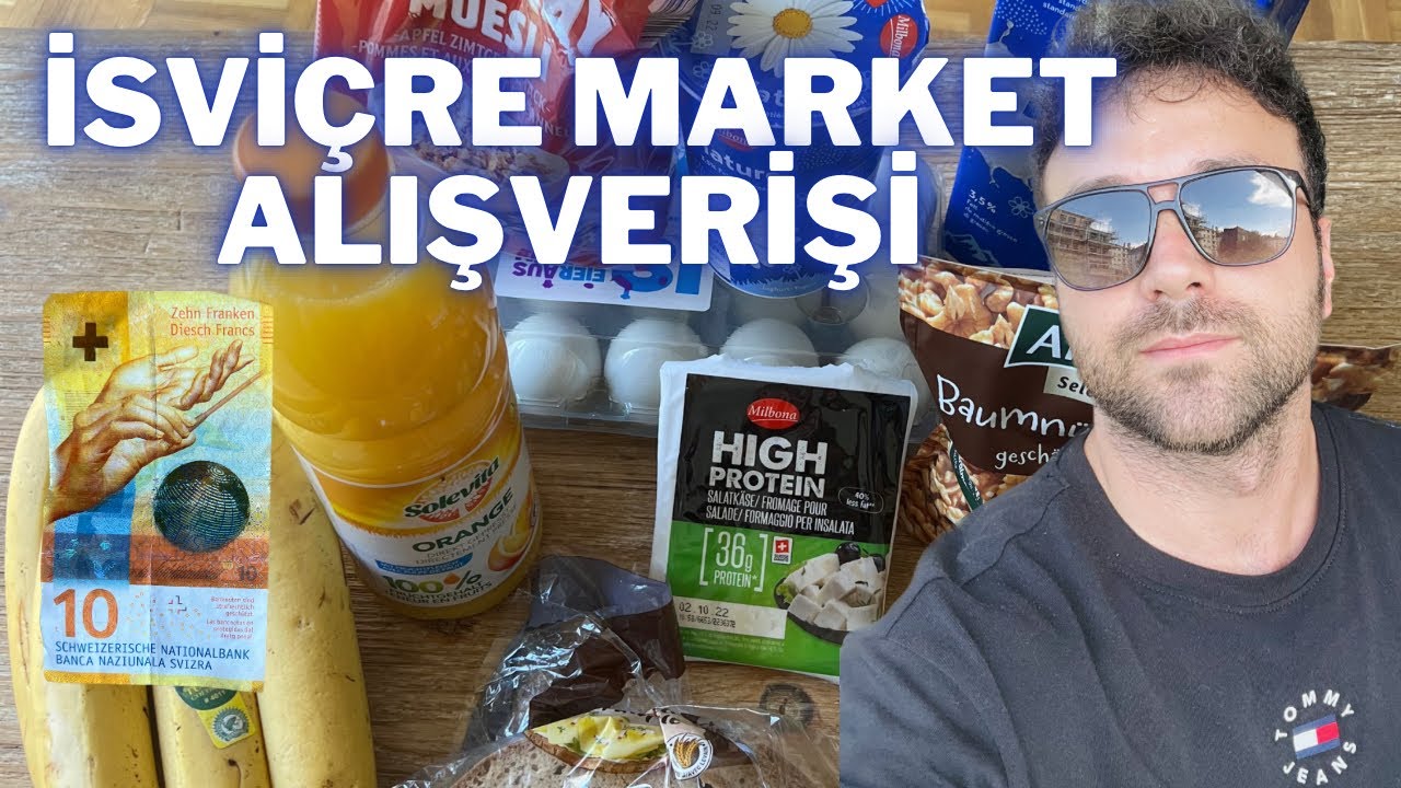 İSVİÇRE’de MAAŞlar | 1 saatlik ASGARİ ücretle MARKET #avrupa #asgariücret #isviçre