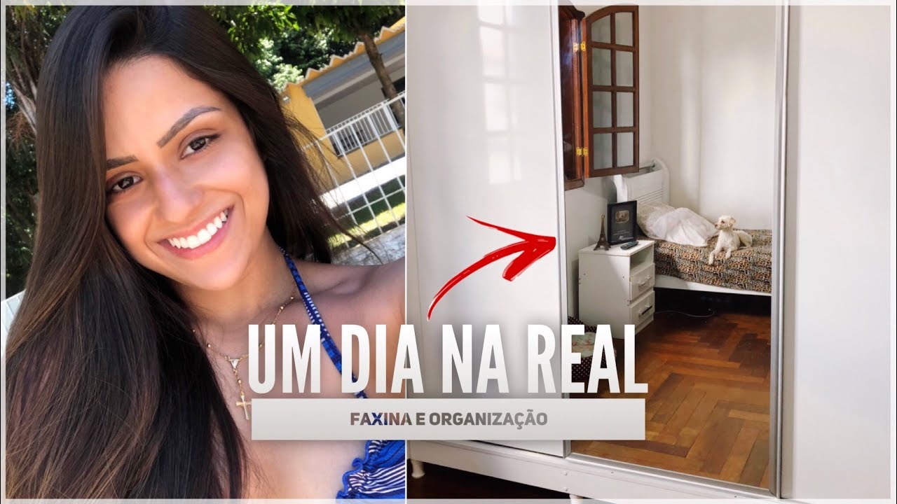 Organize comigo - Faxina no quarto