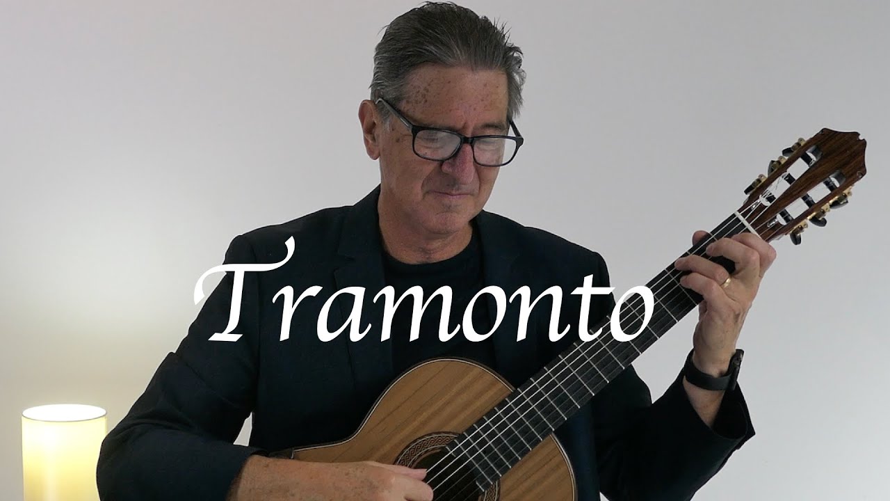Beautiful relaxing classical guitar music - Tramonto