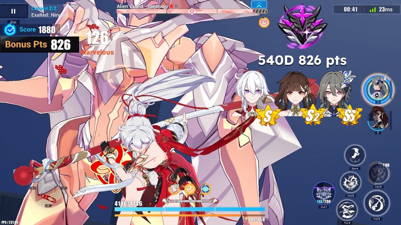 Stardust damage enjoyer | Ex-Abyss 540D Alien Guard - Gleaning 826 Pts.