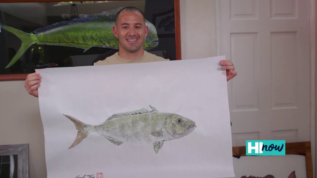 Artist Desmond Thain on the Japanese art of Gyotaku