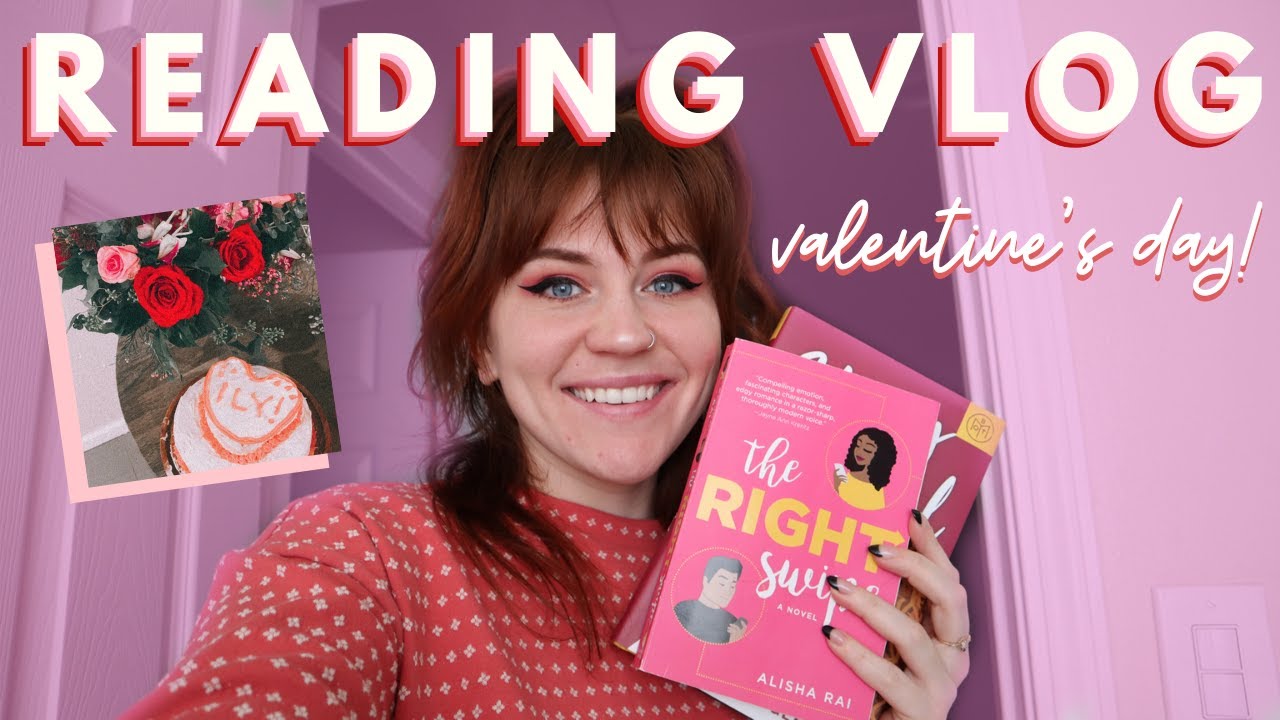 READING VLOG 💘 valentines weekend!