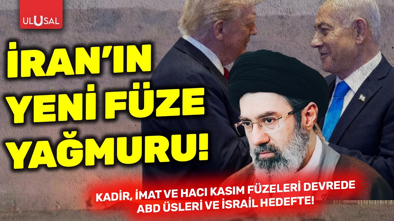İran'dan 62. Dalga Operasyonu: ABD Üsleri ve İsrail hedefte! | Gürkan Demir, İran'dan bildirdi