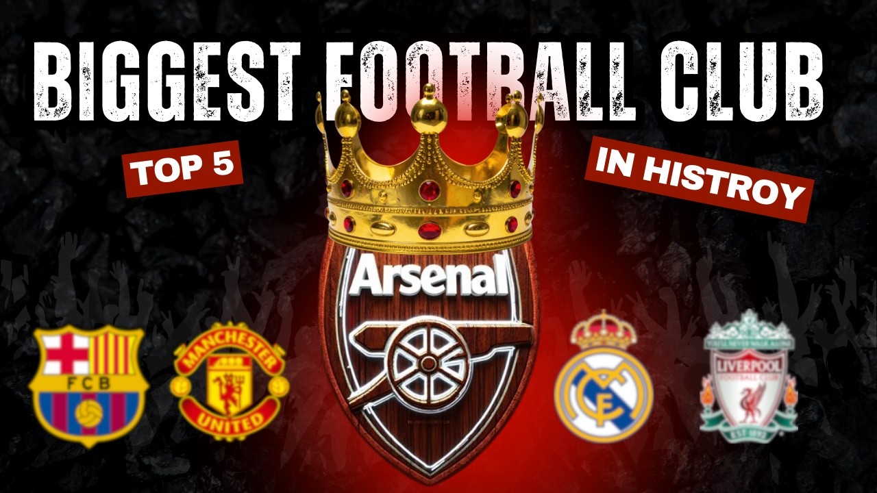 TOP 5 GREATEST FOOTBALL CLUBS IN HISTORY ⚽🏆 | Legends That Ruled The Game!