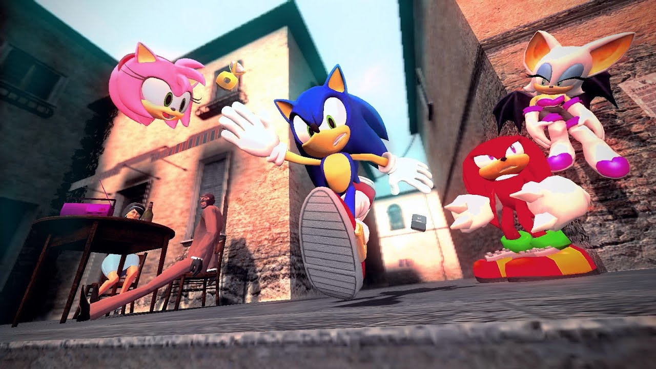 Sonic Valentine's - Gmod