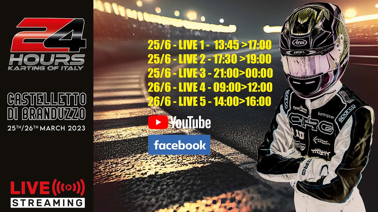 CRG 24 HOURS KARTING OF ITALY - LIVE 5