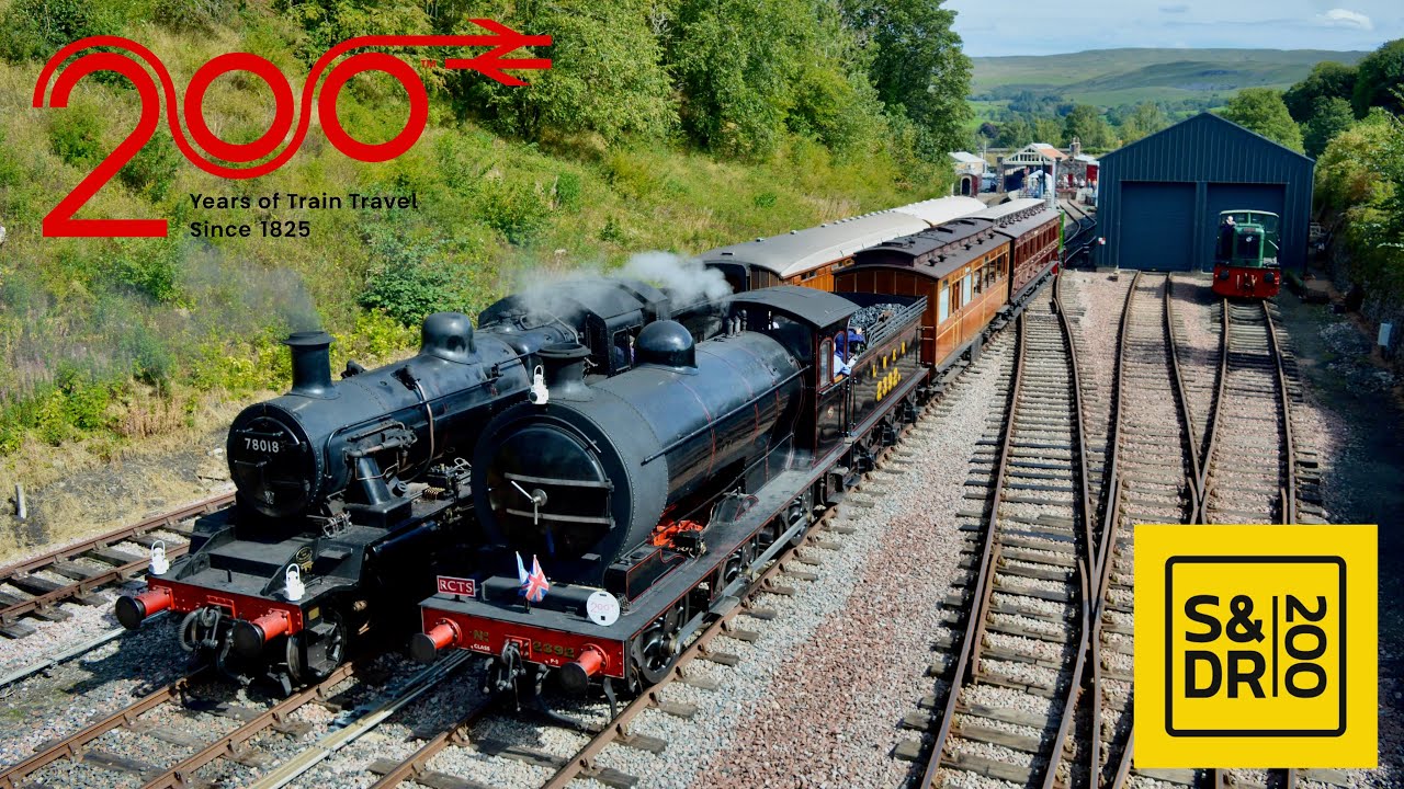 Stockton & Darlington Railway 200 Steam Gala Celebrations at Kirkby Stephen East #railway200