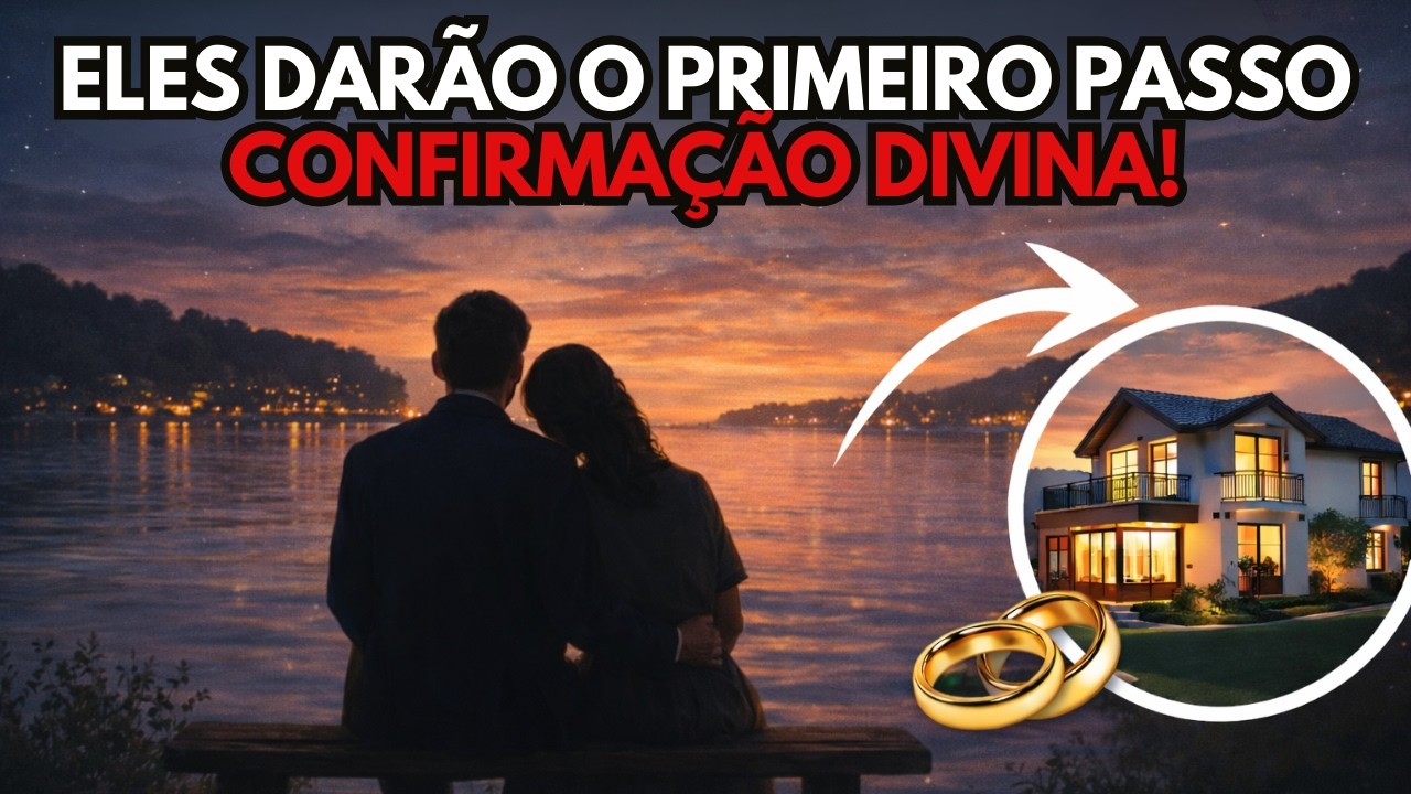 DEUS DIZ: ELES DARÃO O PRIMEIRO PASSO — CONFIRMAÇÃO DIVINA!