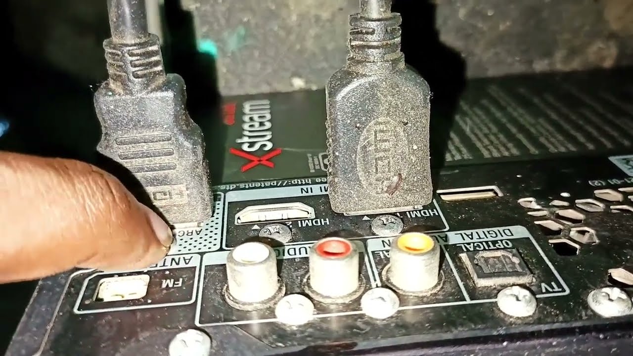Tv audio connect →to→ home theatre (HDMI ARC) settings