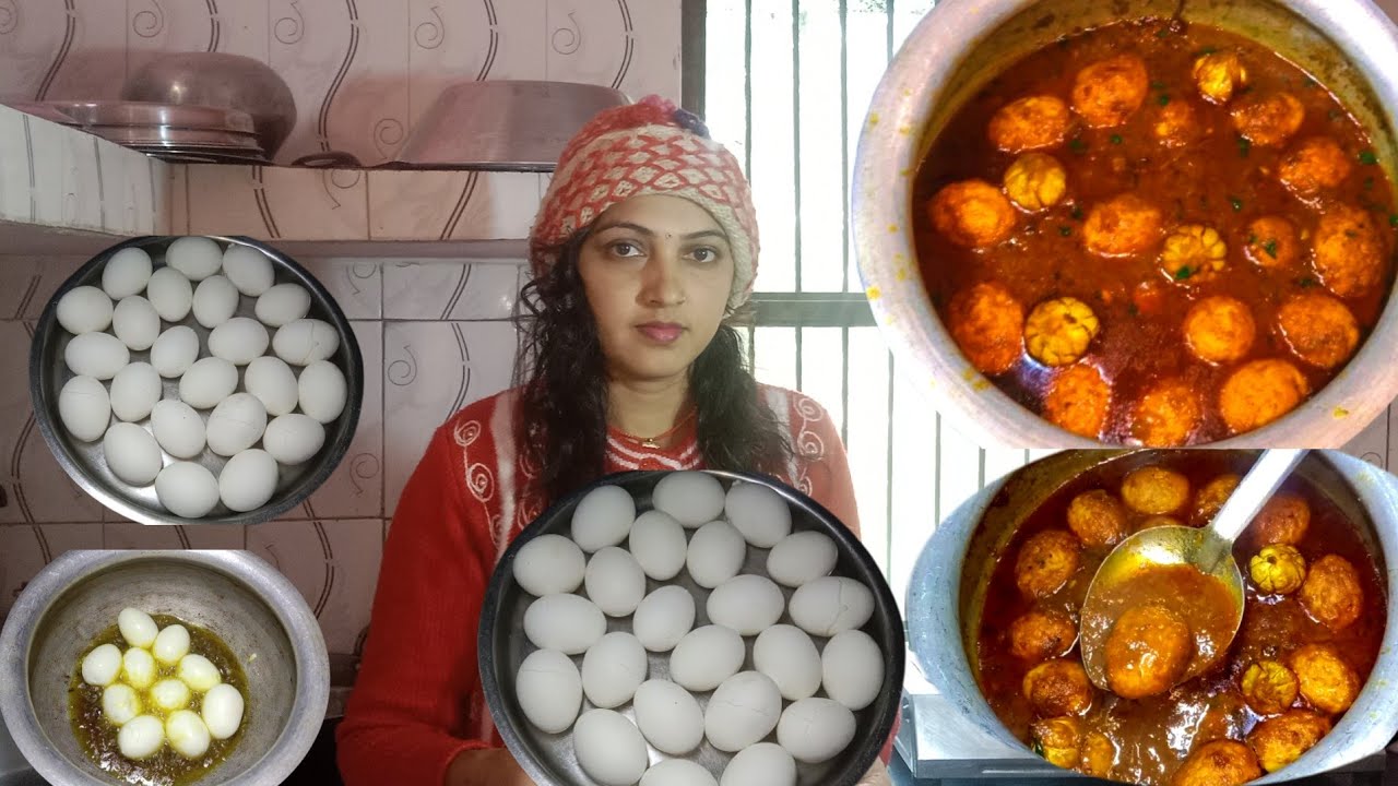 बिहारी अंडा करी बनाना सिखे Step - by - Step 🥰🤗| Bihari Style eggs curry kaise banata hai 